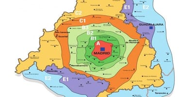 马德里t区地图