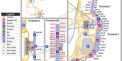 地图马德里t4